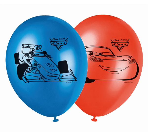 Balonky Cars 3- 8 ks