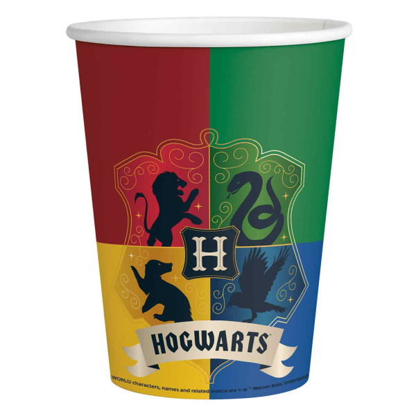 Kelímek Harry Potter - Bradavické koleje 8 ks