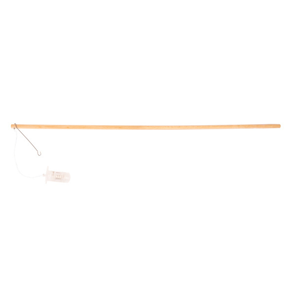 Svítící tyčka na lampiony dřevěná 50 cm