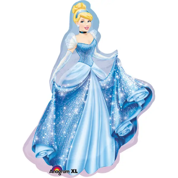 Foliový balonek Disney princezna Popelka 71 x 84 cm