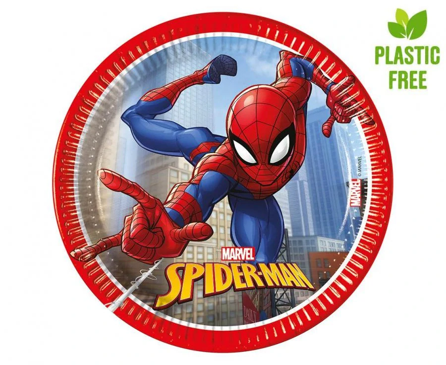Talířky Spiderman 8 ks