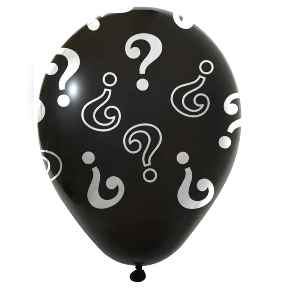 Latexový balonek Otazníky - 30 cm