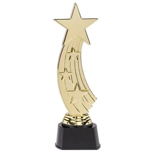 Trofej zlatá hvězda Hollywood 24 cm