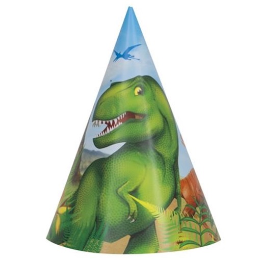 Čepičky Dinosaurus 8 ks