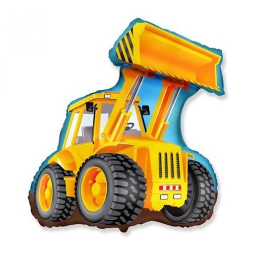 Foliový balonek Bagr 60 cm