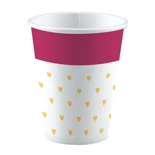 Kelímky Everyday love 8 ks
