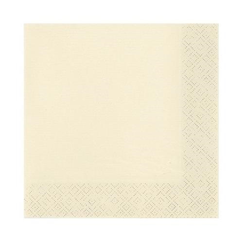 Ubrousky jednobarevné 33 x 33 cm 20 ks - různé varianty barev