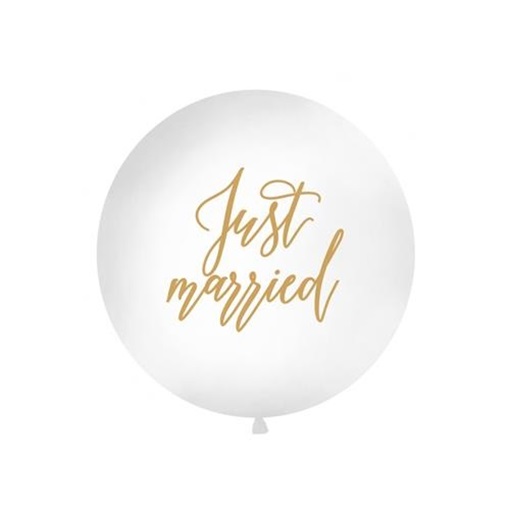Obří balonek 1 m - Just married