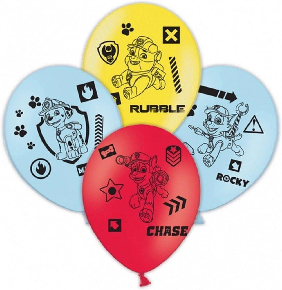 Balonky Tlapková Patrola 6 ks