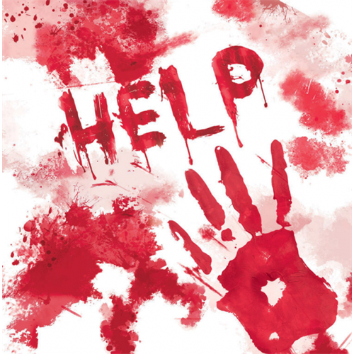 Ubrousky Halloween Help 33x33 cm - 20 ks