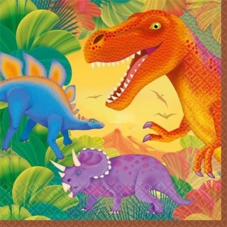 Ubrousky Dino 16 ks